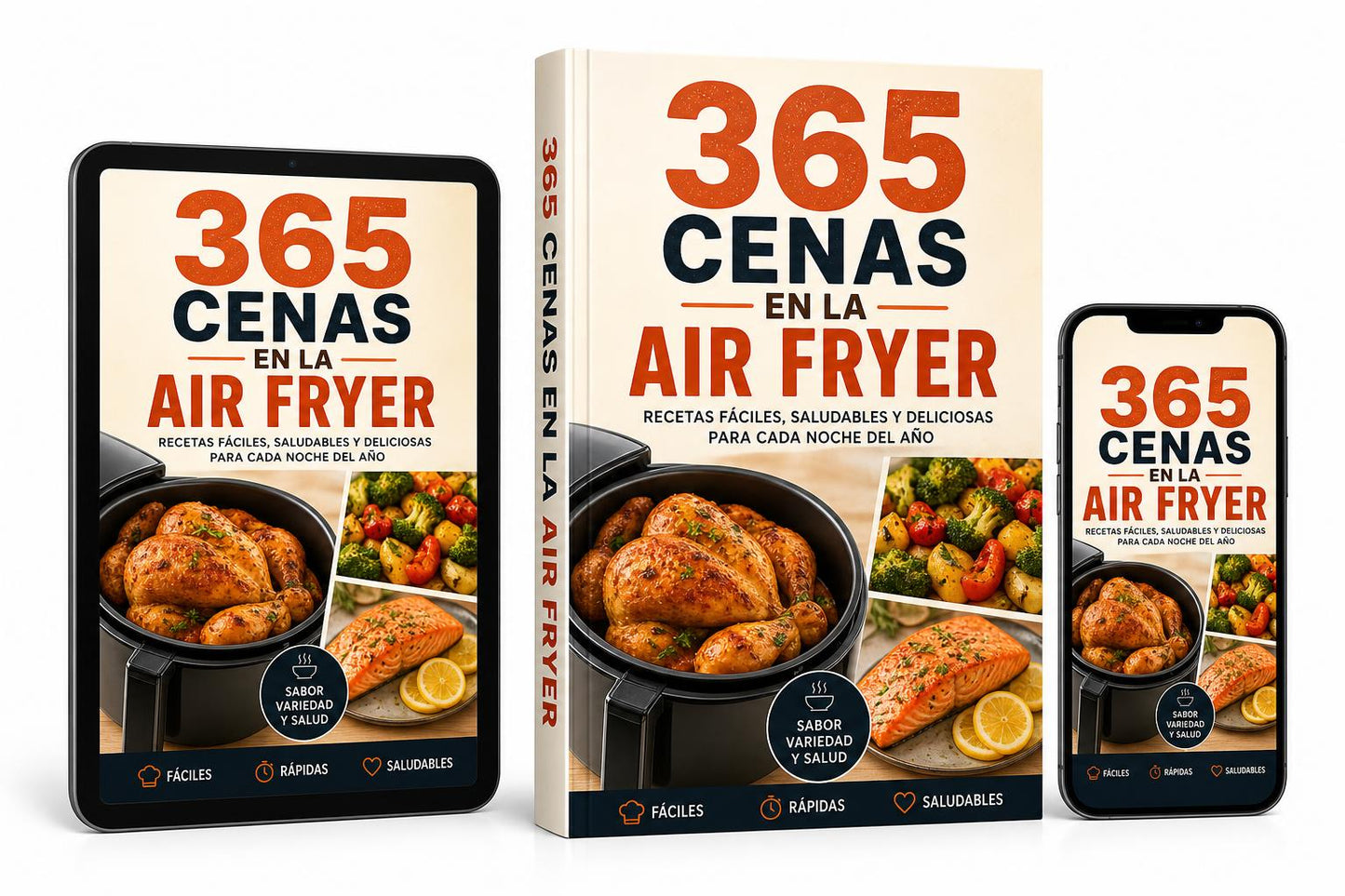 +365 Recetas de Nutricionista para Air Fryer